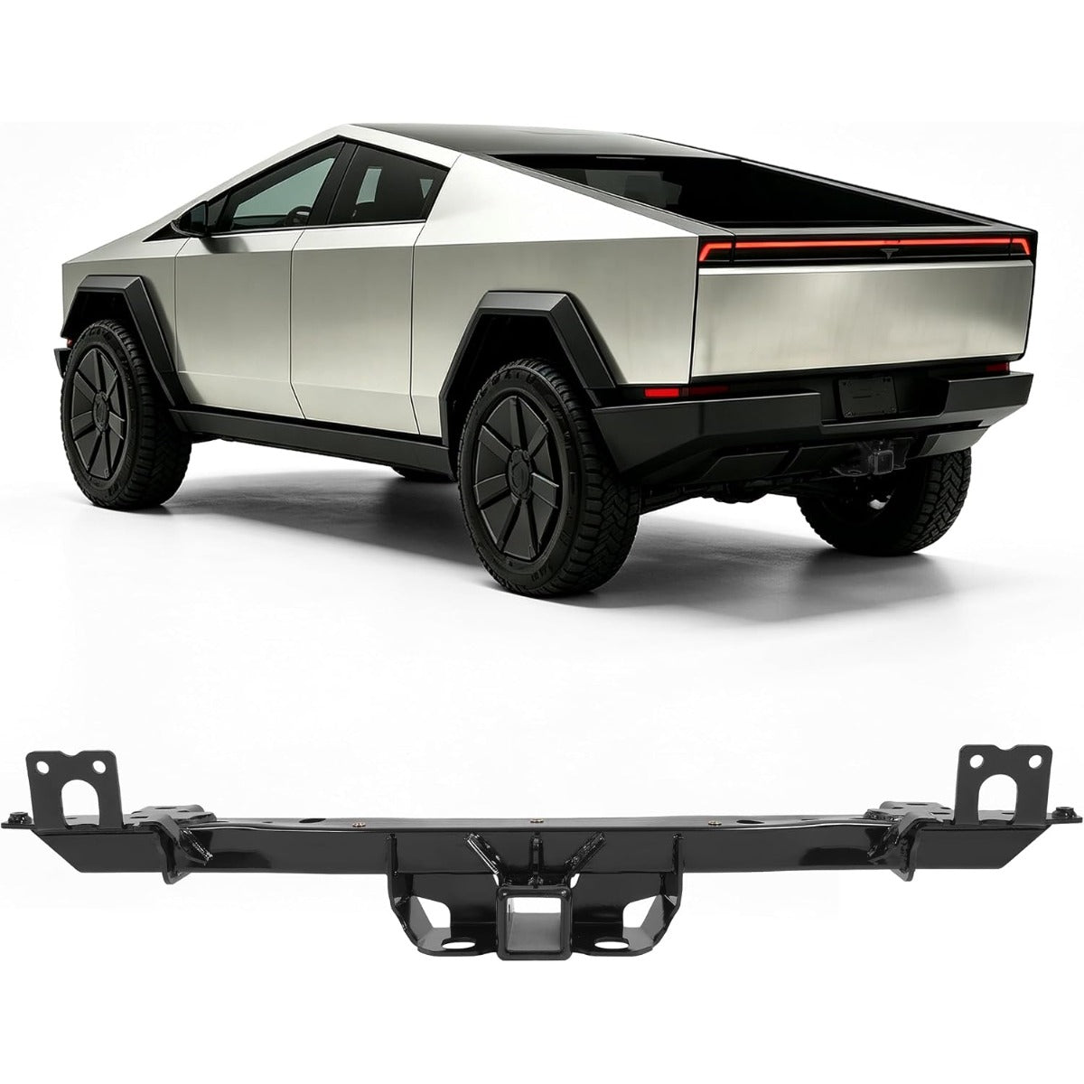 ALMULOO 2'' Trailer Hitch Receiver Compatible with Cybertruck Suitable