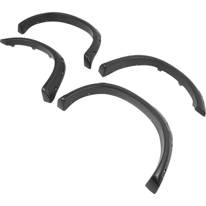 4Pcs Fender Flares Set Compatible with 1995-2004 Toyota Tacoma Pickup Models Wheel Front & Rear Wheel Arch Cover Protector Plastic(PP) Textured Black