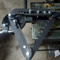 Load image into Gallery viewer, Tube and Pipe Bender Black Oxide Coating Steel Manual Hand Bender Tubing Tube Bender Pipe Bender Replace for WFB2
