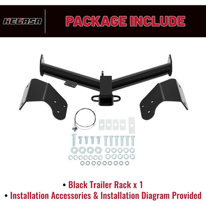 HECASA Class 3 Trailer Hitch Compatible with 2017-2023 Honda CR-V Trailer Tow Hitch 2 Inch Receiver