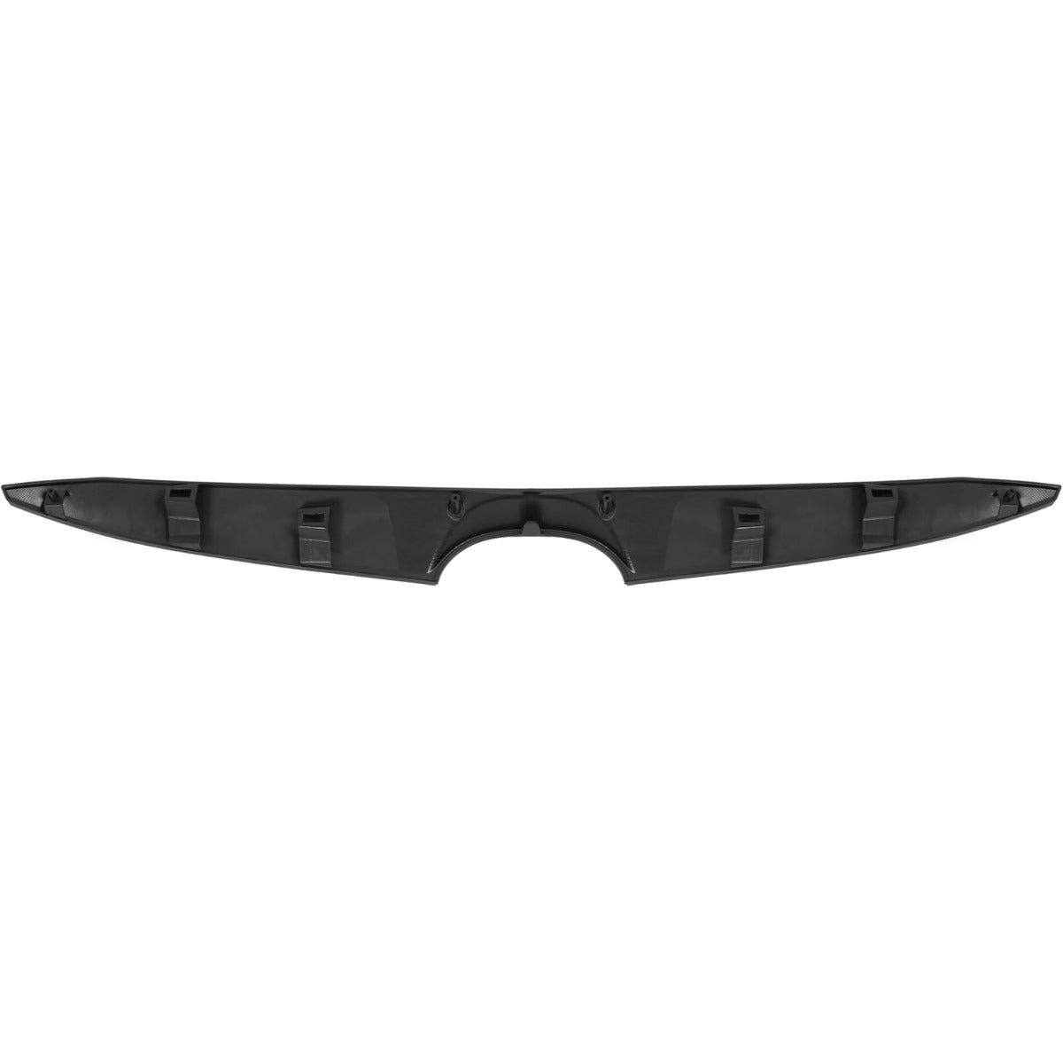 ALMULOO Front Grille Trim Compatible with 2013-2015 Mazda CX-5 Gloss Black Plastic ABS Painted Front Bumper Grille Decoration