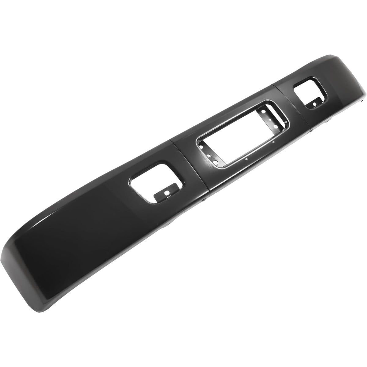 ALMULOO Front Bumper 3Pcs Compatible with 2005-2020 Hino 238 Hino 258 Hino 268 Hino 338 Replace for 52101E0B01 Steel Powder Coated Black