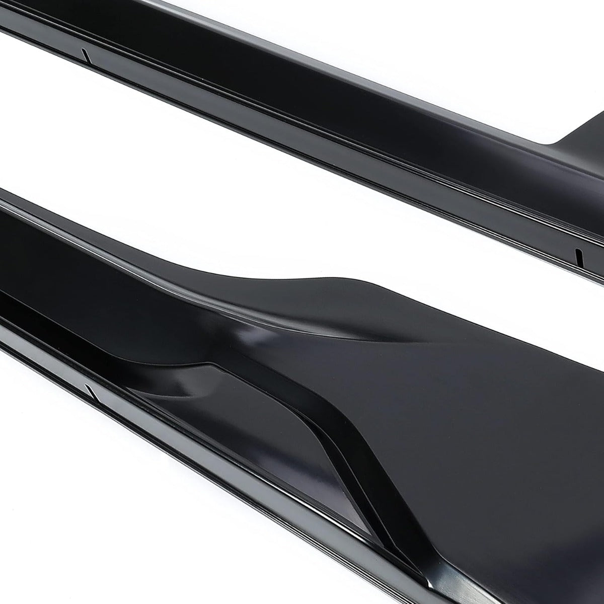 Side Skirt Rocker Panels Guard Compatible with 2012-2021 Subaru BRZ Toyota 86 Scion FR-S Extension Replacement Spoiler Body Kit Black ABS