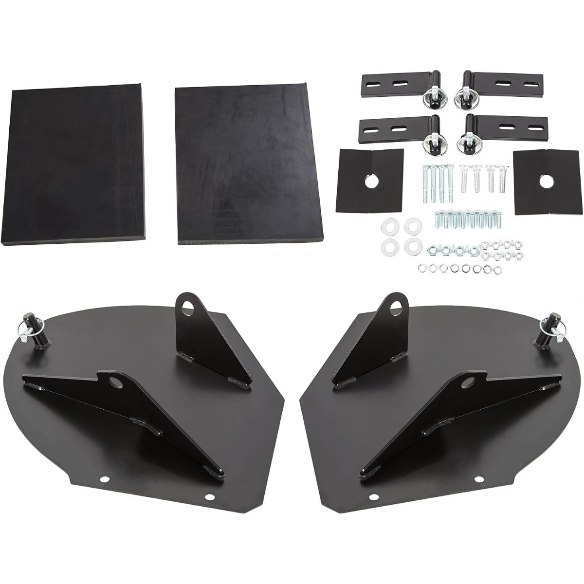ECOTRIC Snow Plow Pro-Wing Blade Extenders Compatible with Western Boss