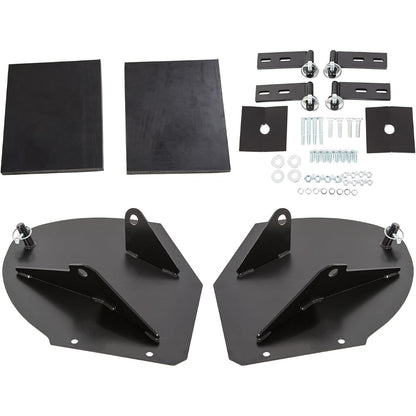 ECOTRIC Snow Plow Pro-Wing Blade Extenders Compatible with Western Boss