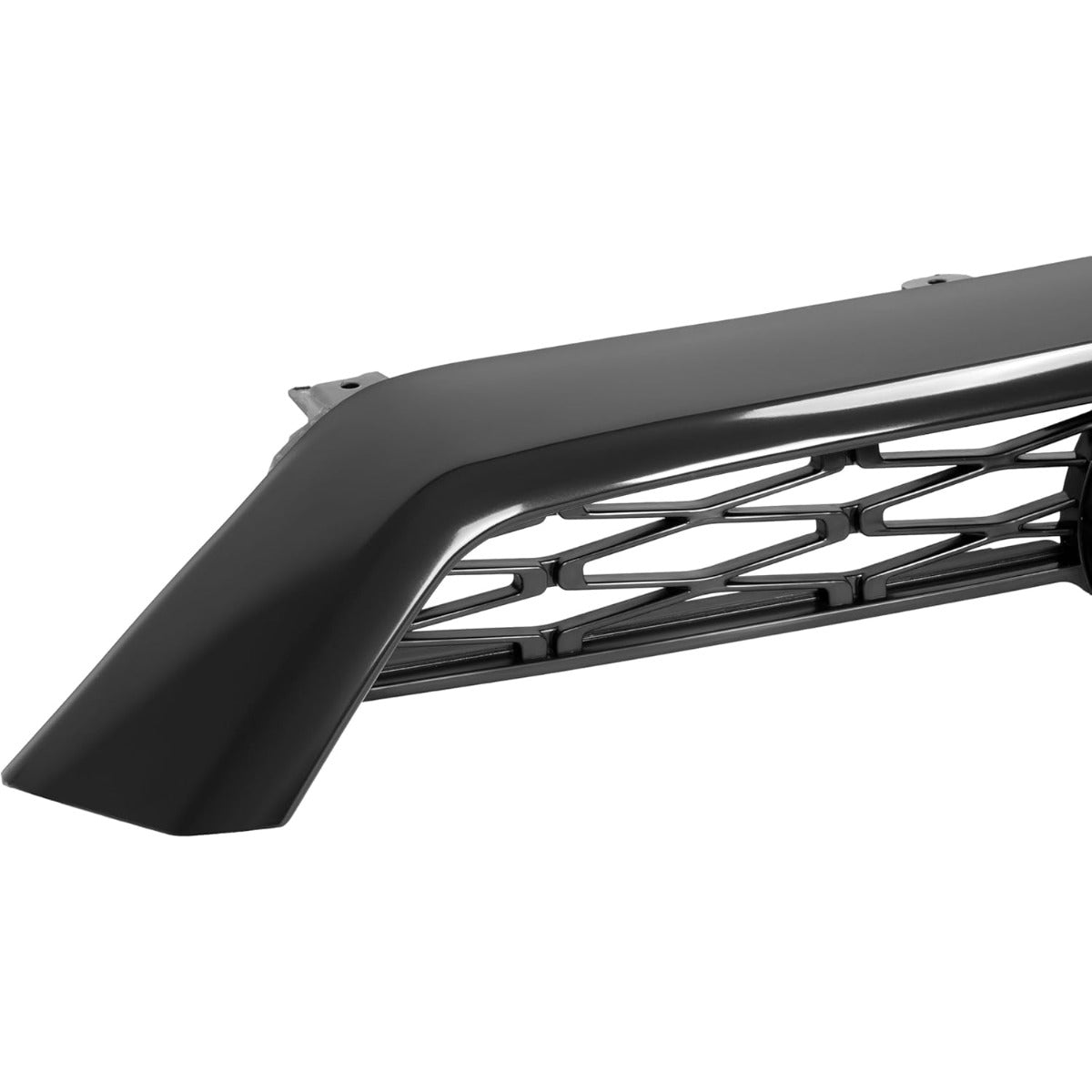 Front Upper Grille Compatible with 2014-2019 Toyota 4Runner Replacement for 5310135080C0 5310135080A0 TO1200369 Bumper Mesh Grill Black