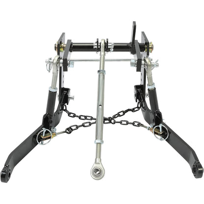 Heavy Duty 3 Point Hitch Kit Steel Compatible with John Deere Tractor Models 140, 300, 317 with Closed Frame Receiver Hook