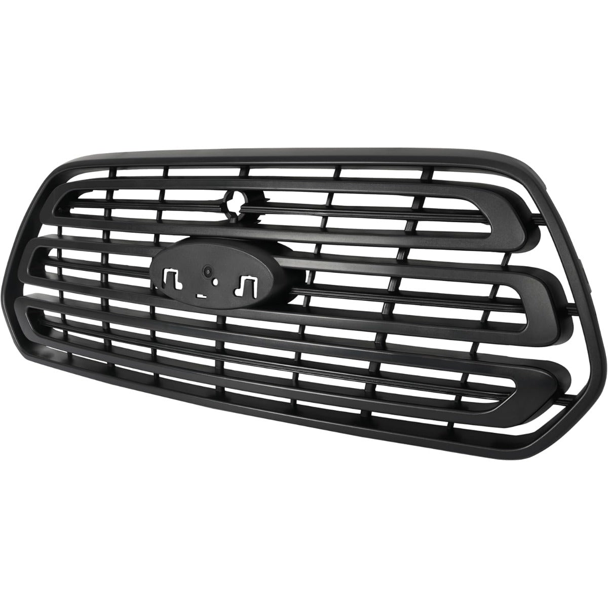 Front Grill Compatible with 2015-2019 Ford Transit 150 250 350 HD CK4Z-17E810-AA FO1200587 Front Bumper Upper Grille Black
