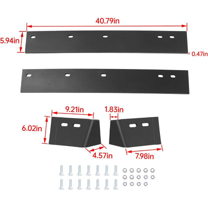 WUTIST Cutting Edge Compatible with Western MVP Plus Fisher XV XV2 Snow