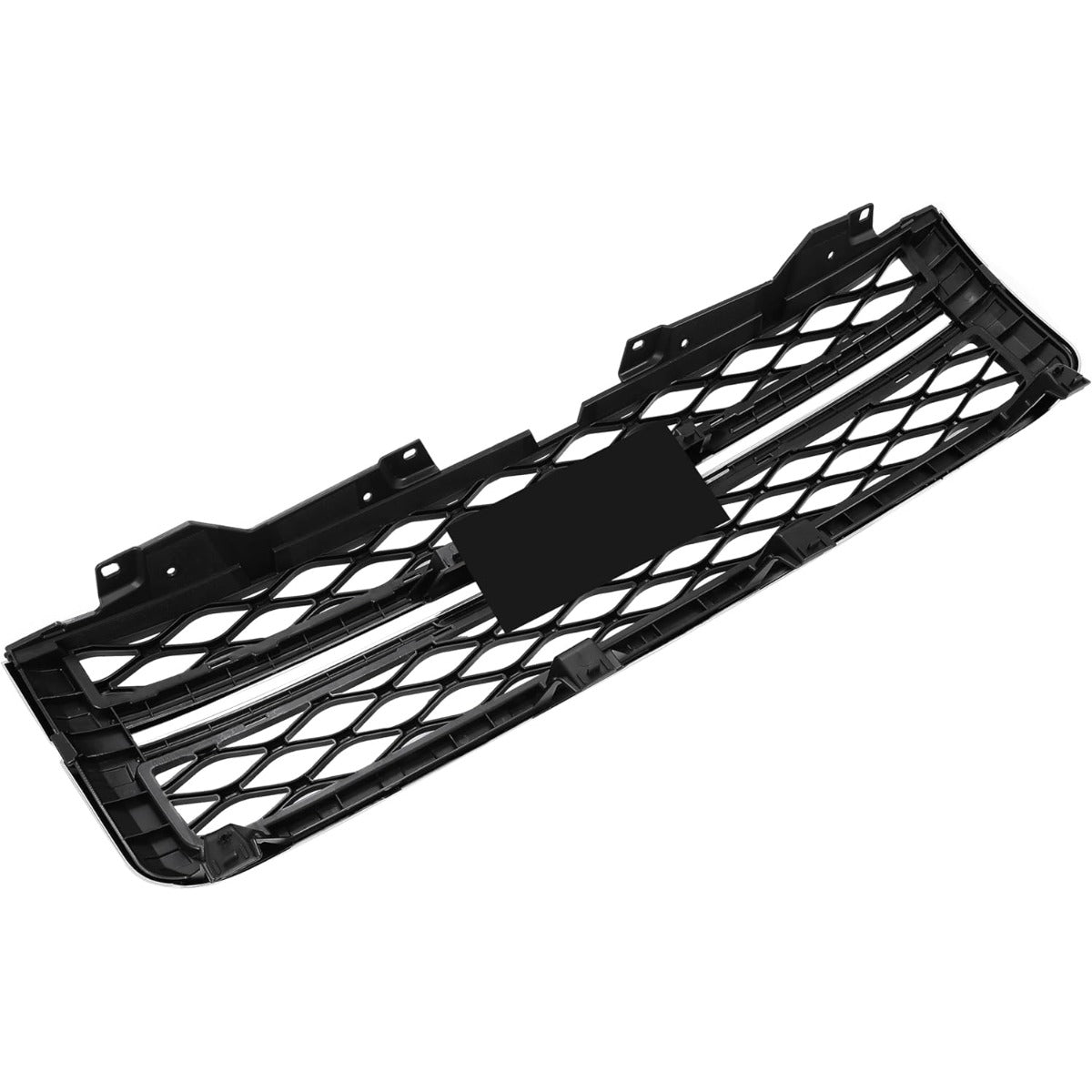 Front Bumper Grill Compatible with 2011-2014 Chevy Chevrolet Silverado GMC Sierra 2500 3500 HD 20966058 GM1200639 Bumper Hood Grille Chrome
