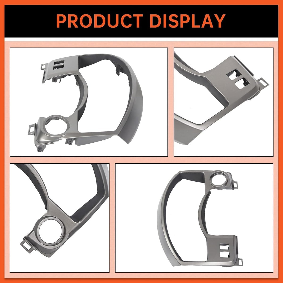 Dash Panel Bezel Trim Compatible with 2004-2006 Nissan Titan Armada Instrument Cluster Dashboard Gauge Cover 68240-7S000