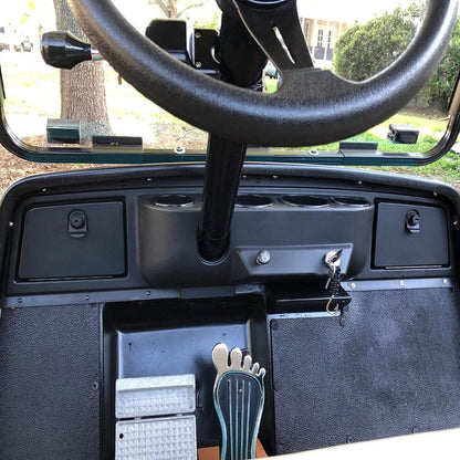 Golf Cart Dash Kit Compatible with 1995-2007 YAMAHA G14 G16 G19 G22 ELECTRIC Dashboard Cover Dash Cap Black