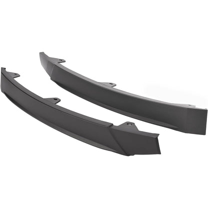 HECASA 2Pcs Front Bumper Valance Compatible with 2014-2020 Chevy Impala Lower Bumper Valance Air Dam Protector Replacement for GM1092237 GM1092238 Black Driver & Passenger Side