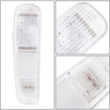 HECASA LED Tail Lights Brake Lamps Compatible with 1973-1977 Ford Pickup F100 F150 F250 F350 Driver & Passenger Side - Clear Lens
