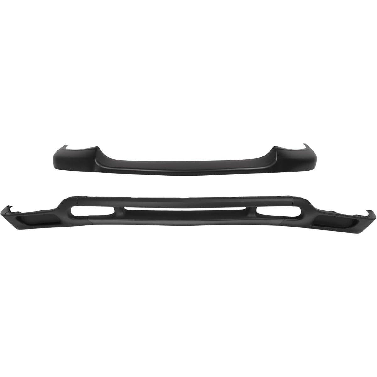 ALMULOO Front Bumper Upper Cover&Lower Valance Compatible with 1999-2006 GMC Sierra/Yukon XL 500/2500/Yukon For Models W/O Fog Lights&W/Tow Hook 15748374 88980802 GM1051105 GM1092171