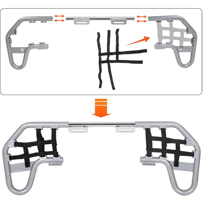 Nerf Bars w/Nets Guards Rack Compatible with 2001-2024 Honda TRX 250EX Models