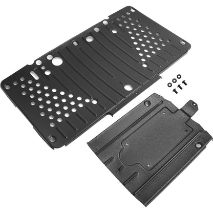 UTV Skid Plate Compatible with 2013-2019 Polaris Ranger XP 900 570 1000 Brutus Diesel Replacement for 5438878-070 Plastic Black