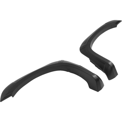 4Pcs Fender Flares Set Compatible with 2005-2011 Dodge Ram Dakota Crew Cab Pickup Models Wheel Front & Rear Wheel Arch Cover Protector Plastic(PP) Textured Black