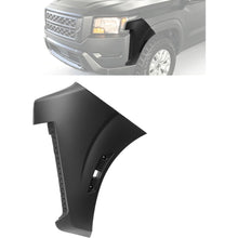 ALMULOO Plastic(PP) Driver Side Front Bumper End Cap Compatible with 2022 Nissan Frontier, 2023-2024 Nissan Frontier (submodel: S, SV) Painted Matte Black Reolace 620199BU0C NI1016100