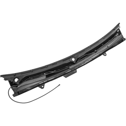 Windshield Wiper Cowl Panel Compatible with 2014-2015 Chevy Chevrolet Silverado 1500 Crew Double Regular Cab Replace for 23207951 Window Cowl Vent Grille Plastic(PP+Rubber+ABS) Black