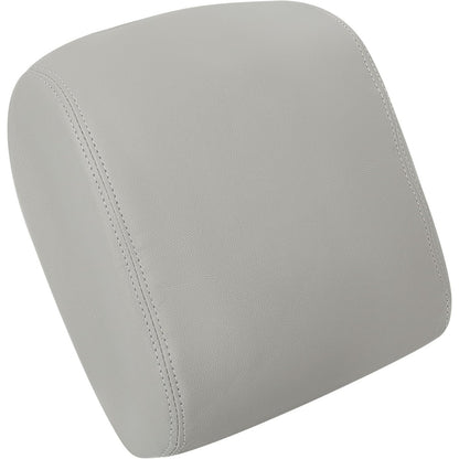 KUAFU Center Console Armrest Cover Compatible with 2009-2015 Honda Pilot Console Lid Cover Pad Replacement PVC - Gray