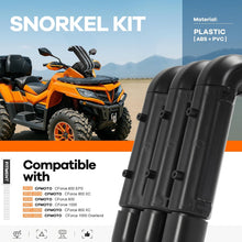 ALMULOO ATV Snorkel Kit Compatible with 2018-2023 CFMOTO CForce
