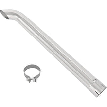 Stack Pipe w/Clamp Compatible with Farmall IH 1066 1466 1566 1026 1206 1256 Tractors Silvery Steel