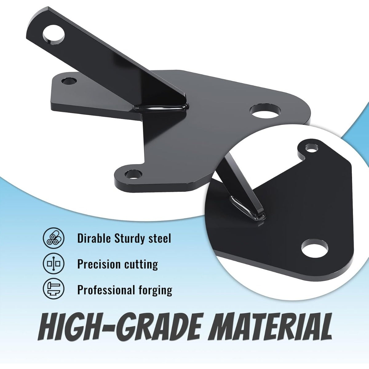 ATV Trailer Hitch Receiver Ball Mount Compatible with 1997-2023 Recon 250 TRX250TE TM