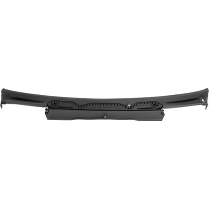 Windshield Wiper Cowl Panel Compatible with 2004-2008 BMW X3, Air Inlet Window Cover Cowl Top Panel 58759FQ Black Plastic PP