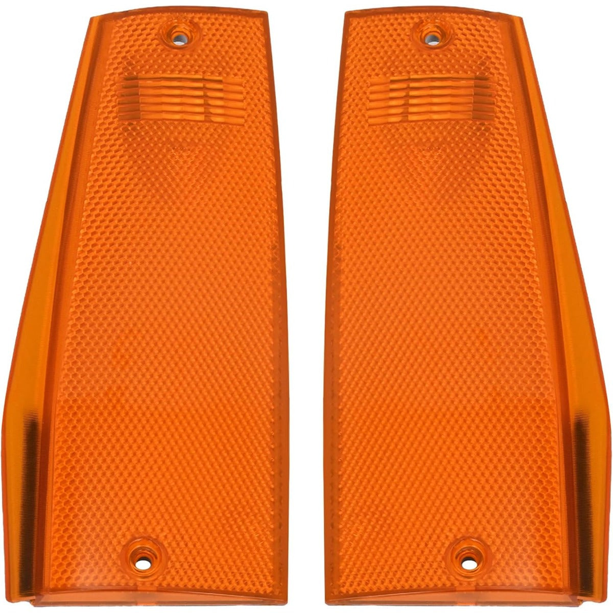 HECASA Pair Side Marker Light Compatible with 1991-1996 Jeep Cherokee Base Classic Country SE Sport Briarwood Laredo Limited Comanche Replacement for CH2551113 CH2550113 Marker Lamp LH&RH Amber Lens