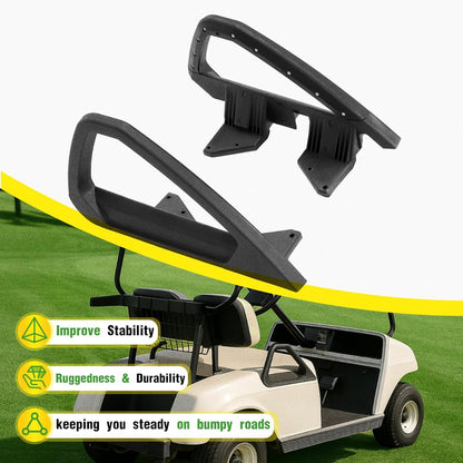 WUTIST Golf Cart Seat Handle Compatible with 2000-Up Club Car DS Models Black Textured.OEM 103246701 101987602 103246801 101985502