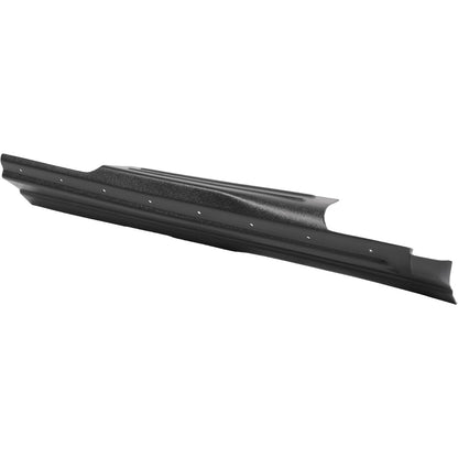 2Pcs Rocker Panel Guard Compatible with 2009-2014 Ford F-150 Crew Cab Side Rocker Guards Sill Plate Cover Plastic(PE) Black Textured Driver + Passenger Side