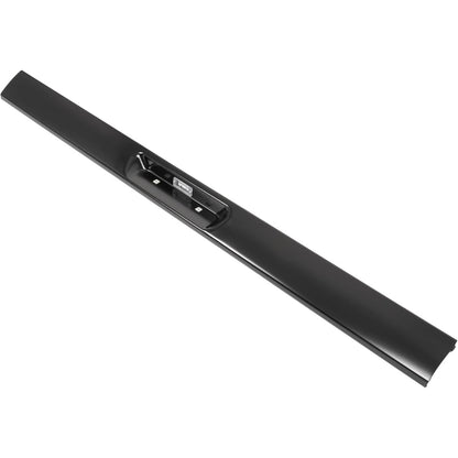 KUAFU Rear Roll Pan Compatible with 1987-1996 Ford F150 Styleside/Fleetside Bed W/LED License Light and Plate Box Bumper Rollpan Face Bar Steel Black