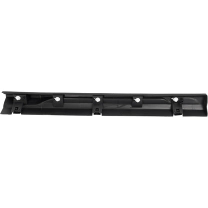 ALMULOO Lower Left Sliding Door Molding Trim Compatible with 2019-2024 Ford Transit 150/250/350/350HD W/Running Boards Replacement for KK3Z6110177BB Front Door Rocker Molding LH Driver with Step Bars