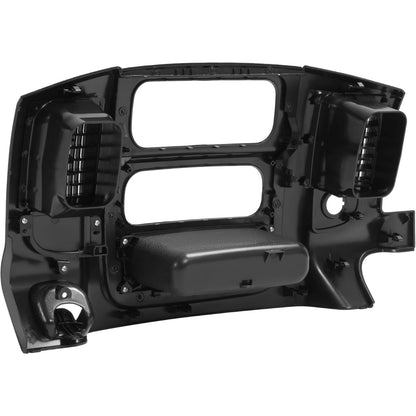 Dashboard Radio Panel Compatible with 2002-2005 Dodge Ram 1500 2500 3500 Replacement for 5GV52TRMAB ABS & PP Plastic Textured Black