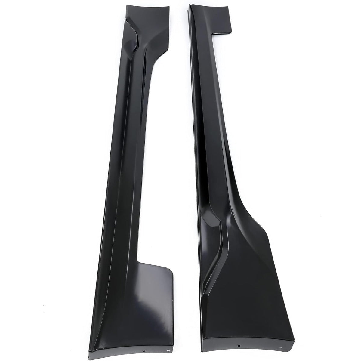Side Skirt Rocker Panels Guard Compatible with 2012-2021 Subaru BRZ Toyota 86 Scion FR-S Extension Replacement Spoiler Body Kit Black ABS