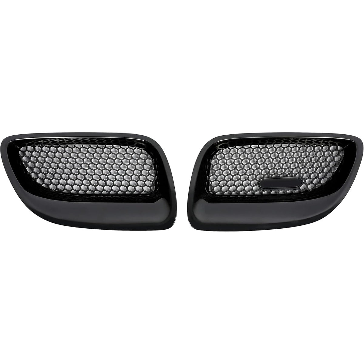 Front Bumper Kidney Grilles Compatible with 2004-2006 Pontiac GTO Base Coupe 2-Door Upper Bumper Kidney Mesh Grills Set Black