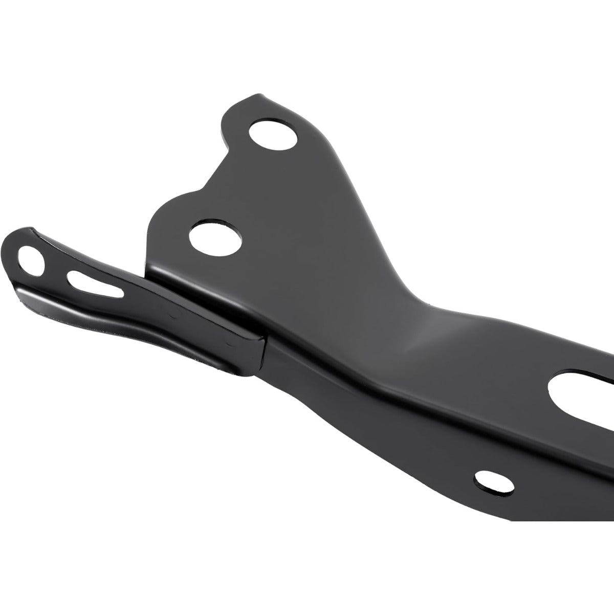 ALMULOO Left Driver Side Front Bumper Bracket Compatible with 1995-1997 Toyota Tacoma (submodel- DLX, SR5) TO1066115 52012AD010 Steel Electrophoresis Primed Black