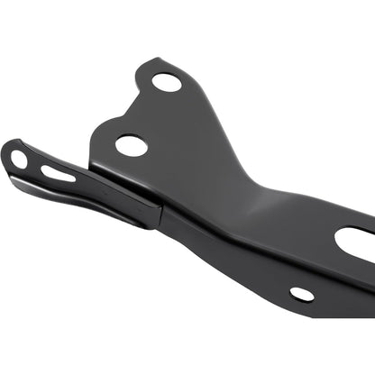 ALMULOO Left Driver Side Front Bumper Bracket Compatible with 1995-1997 Toyota Tacoma (submodel- DLX, SR5) TO1066115 52012AD010 Steel Electrophoresis Primed Black