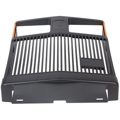 Front Grille Compatible with John Deere 415 425 445 455 Tractor Replacement for AM116207 (Including Reflectors. Label is NOT Included) Black Plastic ABS