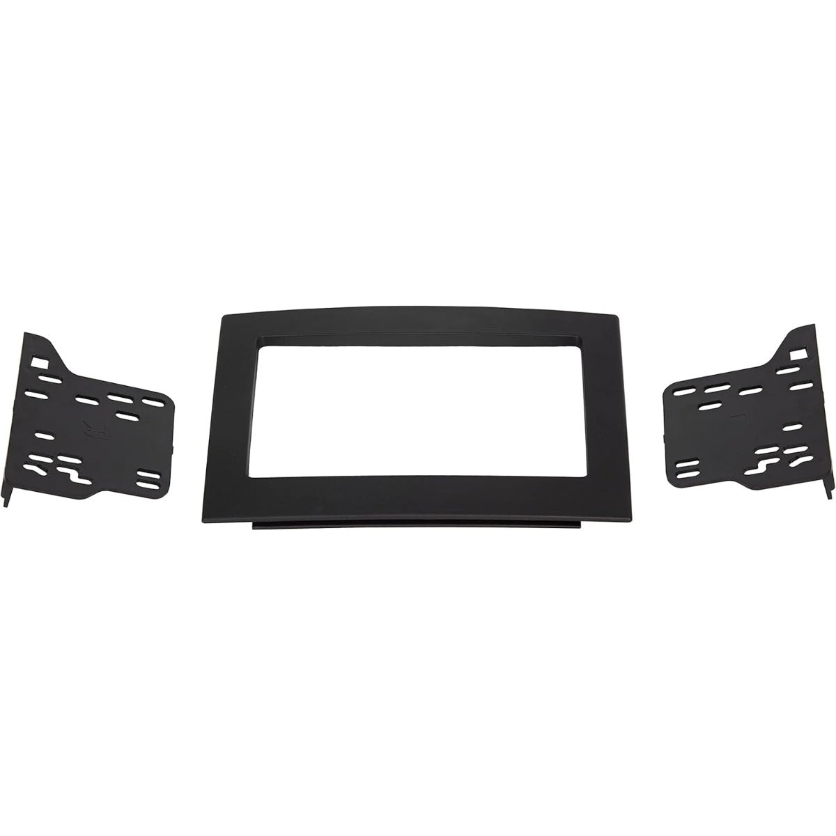 Double Din Dash Kit Compatible with 2006-2010 Dodge Ram 1500 2500 3500 Chassis Cab Crew Cab Pickup Radio Dash Installation Kit w/Wiring Harness Black