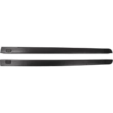ALMULOO 6Ft 3/4' Truck Bed Side Rail Cover Compatible with 2002-2016 Ford F250 F350 F450 F550 Super Duty Plastic Black Textured Rail Caps Protector Molding Replace for 2C3Z99291A40BAA 2C3Z99291A41BAA
