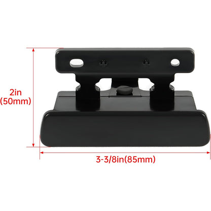 KUAFU 2PCS Center Console Armrest Latch Lid Compatible with 2007-2014 Chevy Avalanche Suburban Silverado Yukon XL GMC Denali Sierra 1500 2500 3500 HD Replacement for 20864151 20864153 20864154
