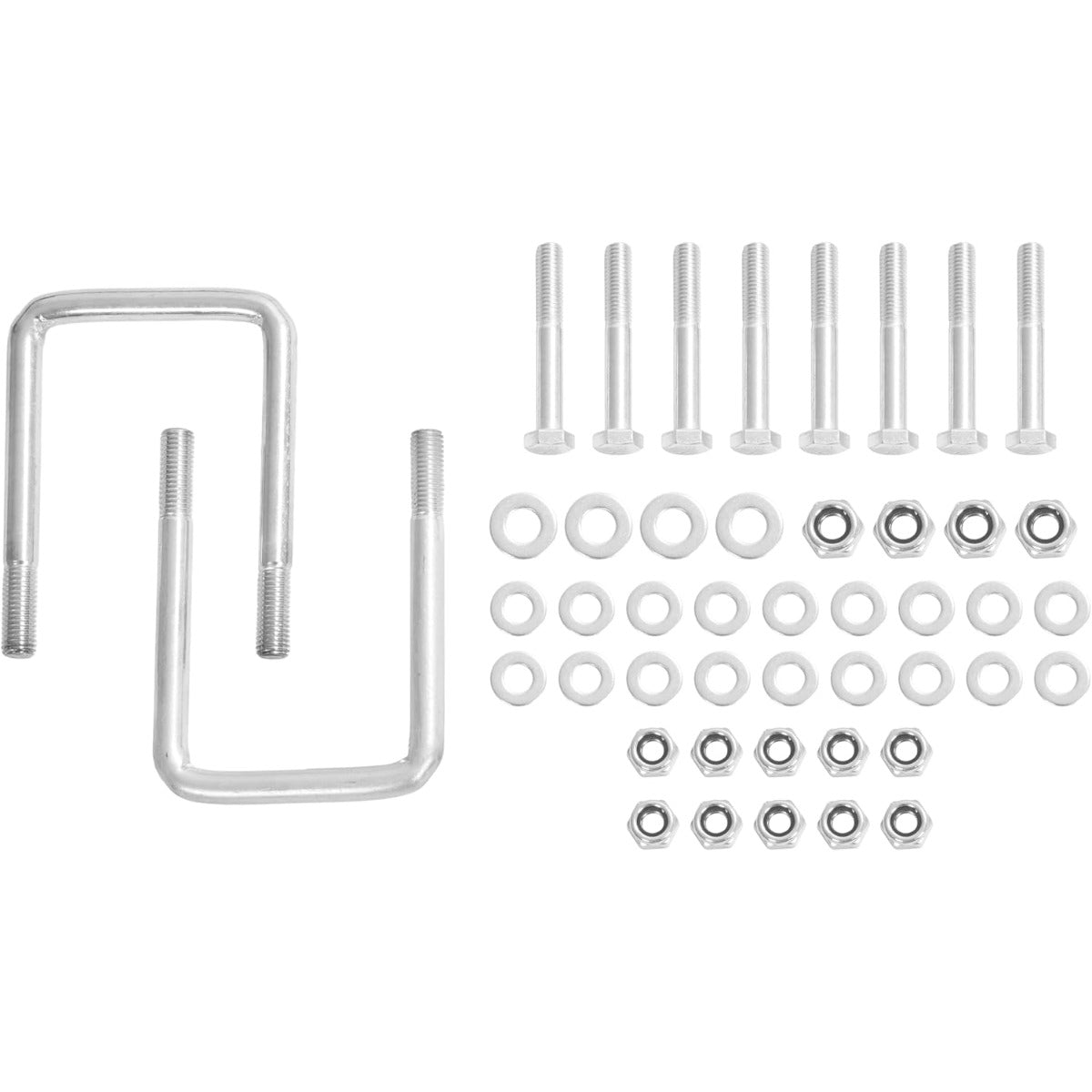 Wutist Heavy Duty Nerf Bar Running Board Kit Compatible with 2008-Present EZGO RXV Electric & Gas Golf Cart Driver & Passenger Side Steps Steel Powder Coated Black (2 Sets)