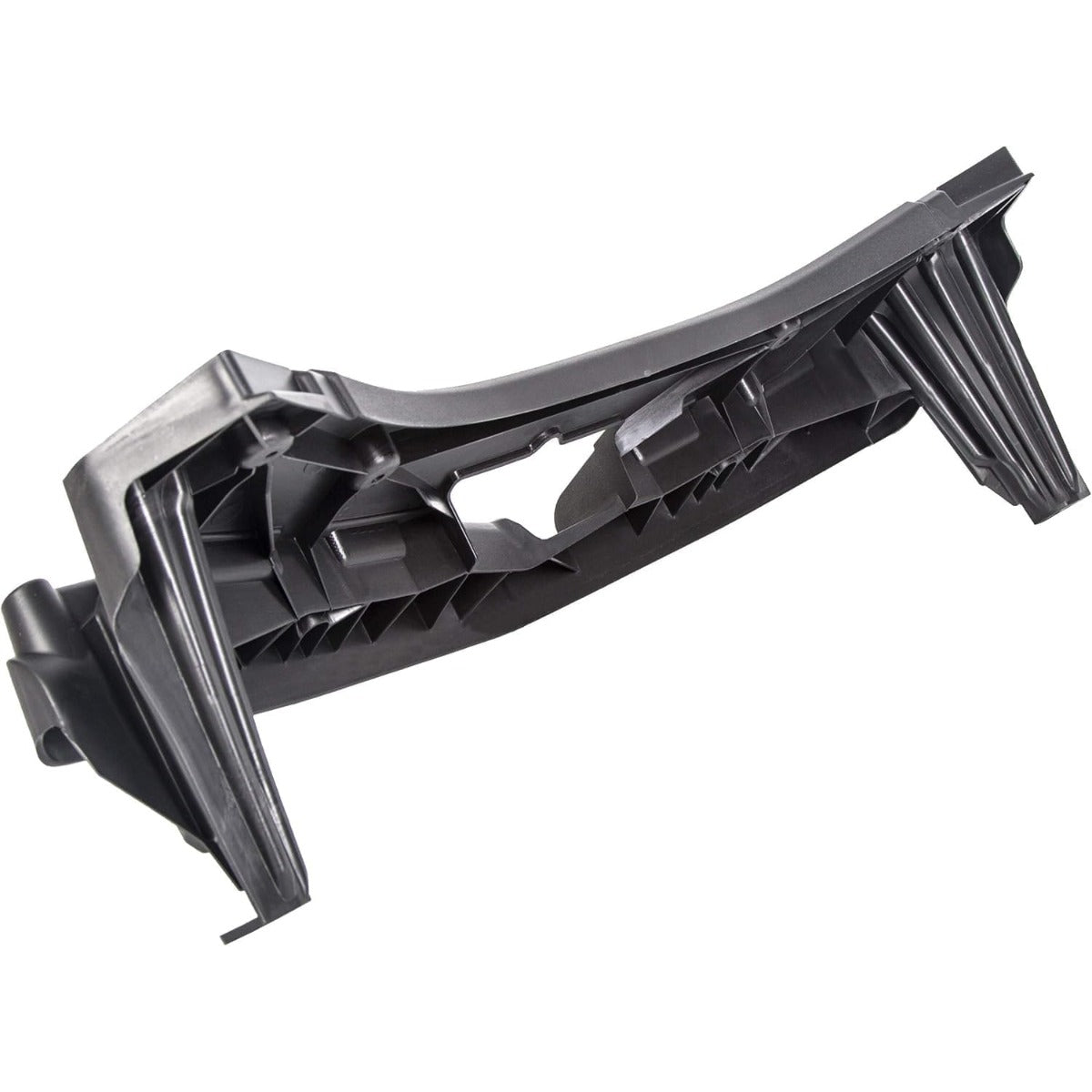 ALMULOO Front Bumper Bracket Compatible with 2010-2017 Chevrolet Equinox GMC Terrain Replacement for 23507949 Plastic PET Black