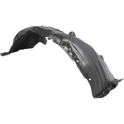 Front Right Inner Fender Liner Compatible with 2018-2024 Toyota Camry SE/XSE/TRD/Hybrid SE/XSE/TRD North American Model w/o Insulation Foam Replace for TO1249214 Plastic(PE) Unfinished Black