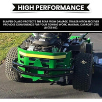 Load image into Gallery viewer, HECASA Rear Bumper &amp; Trailer Hitch Kit Compatible with John Deere ZTrak Zero-Turn Mowers Z235 Z255 Z335E Z335M Z345M Z345R Z355E Z355R Z365R Z375R
