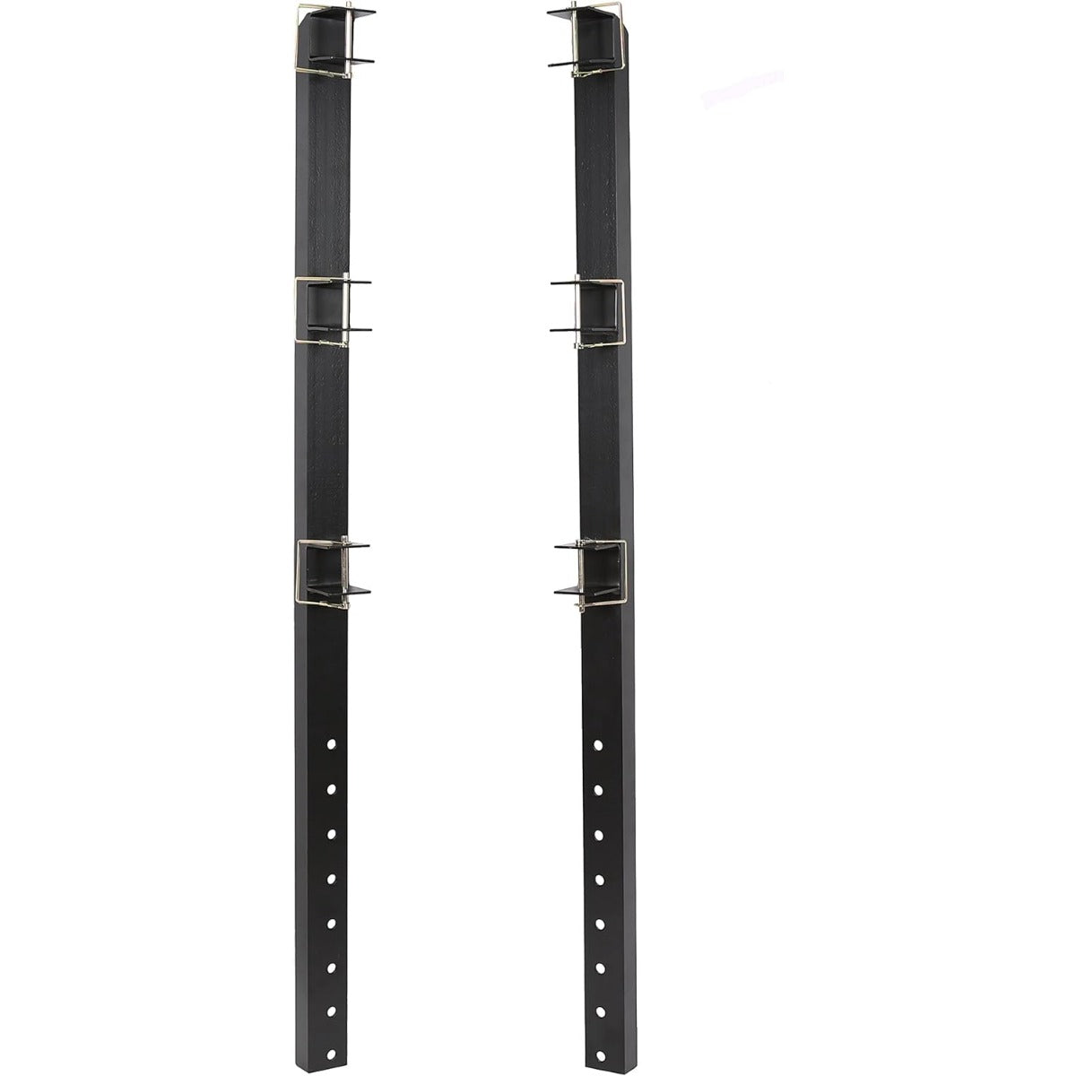 Heavy Duty 3-Place Edgers Gas Weeder Trimmer Rack holders for Open Landscape Trailer Truck LYA-040