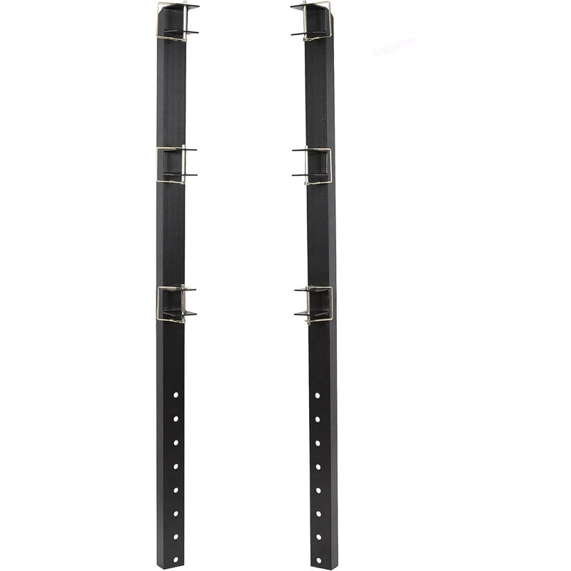 Heavy Duty 3-Place Edgers Gas Weeder Trimmer Rack holders for Open Landscape Trailer Truck LYA-040