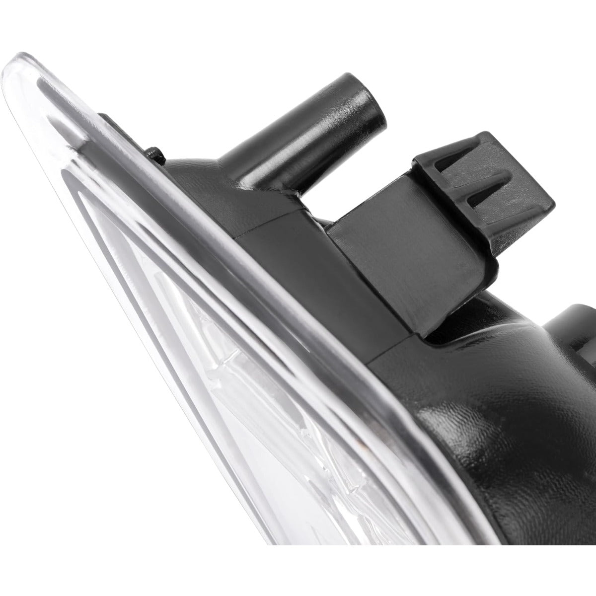 HECASA Pair LED Side Marker Lights Compatible with 2008-2011 Mercedes-Benz C300 C350 C63 AMG 4 Door Sedan Models Side Marker Lamps Replacement for MB2554100 MB2555100 LH&RH Clear Lens Chrome Housing